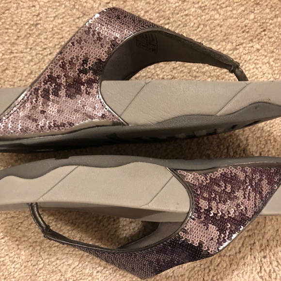 Fitflop glitter thong sandals - Picture 3 of 4